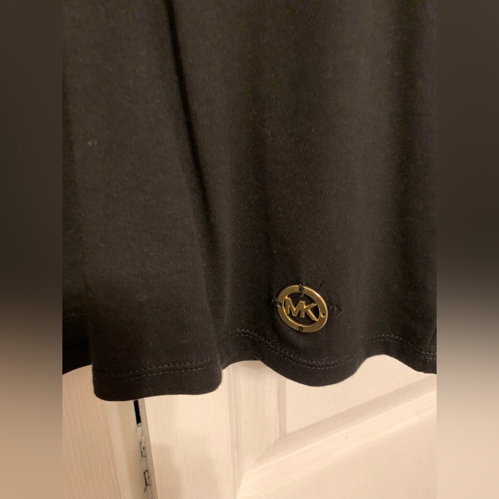 MICHAEL MICHAEL KORS Sleeveless Tee With Ruffles, Medium, Good Condition - Picture 2 of 9